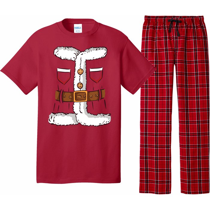 Santa Clause Costume Funny Chrismas Suit Pajama Set