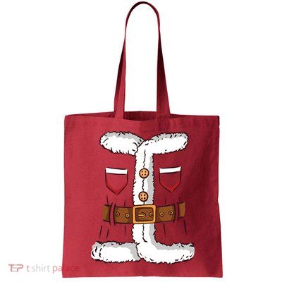 Santa Clause Costume Funny Chrismas Suit Bag
