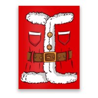 Santa Clause Costume Funny Chrismas Suit Poster