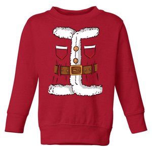 Santa Clause Costume Funny Chrismas Suit Toddler Sweatshirt