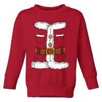 Santa Clause Costume Funny Chrismas Suit Toddler Sweatshirt