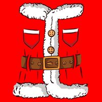 Santa Clause Costume Funny Chrismas Suit Toddler Sweatshirt