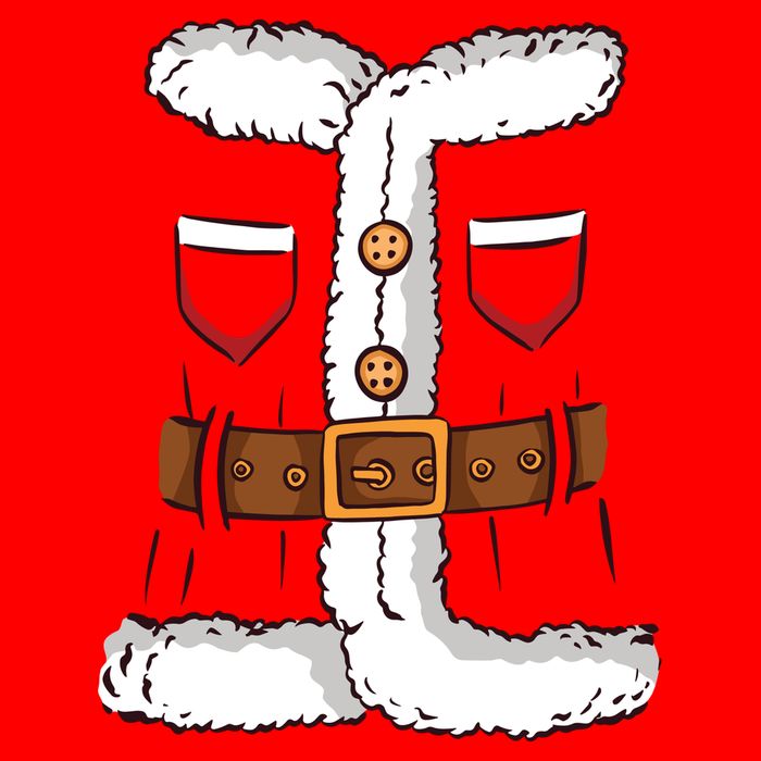 Santa Clause Costume Funny Chrismas Suit Toddler Sweatshirt