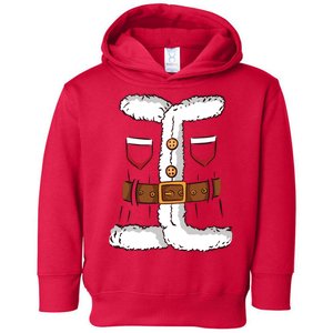 Santa Clause Costume Funny Chrismas Suit Toddler Hoodie