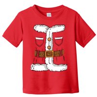 Santa Clause Costume Funny Chrismas Suit Toddler T-Shirt