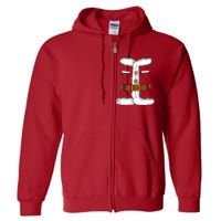 Santa Clause Costume Funny Chrismas Suit Full Zip Hoodie