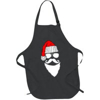 Santa Clause Mustache Face Apron