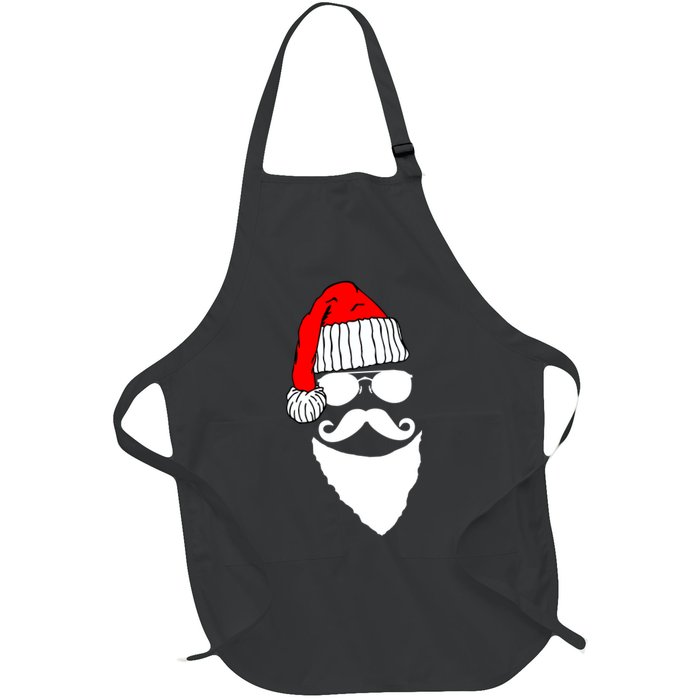 Santa Clause Mustache Face Apron