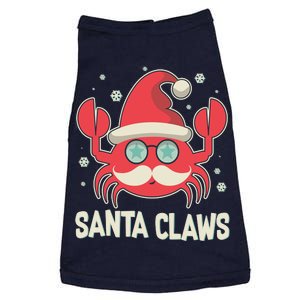 Santa Claw Crab Funny Christmas Doggie Tank