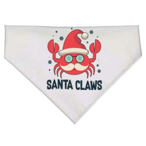 Santa Claw Crab Funny Christmas USA-Made Doggie Bandana