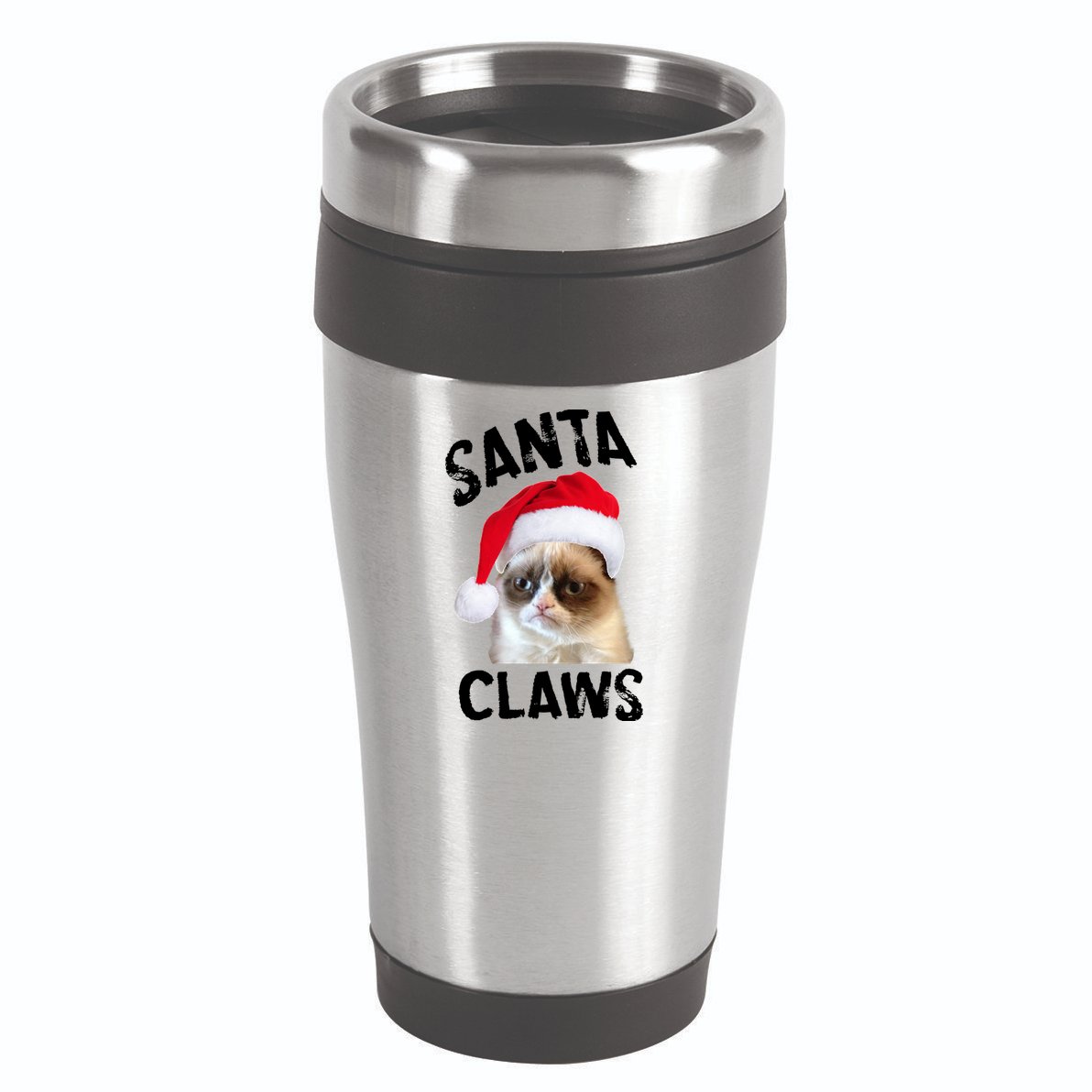 Santa Claws 16oz Travel Tumbler