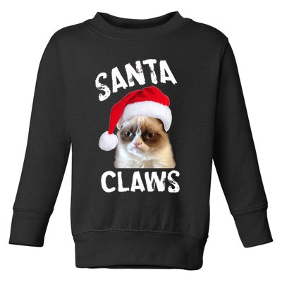 Santa Claws Toddler Sweatshirt