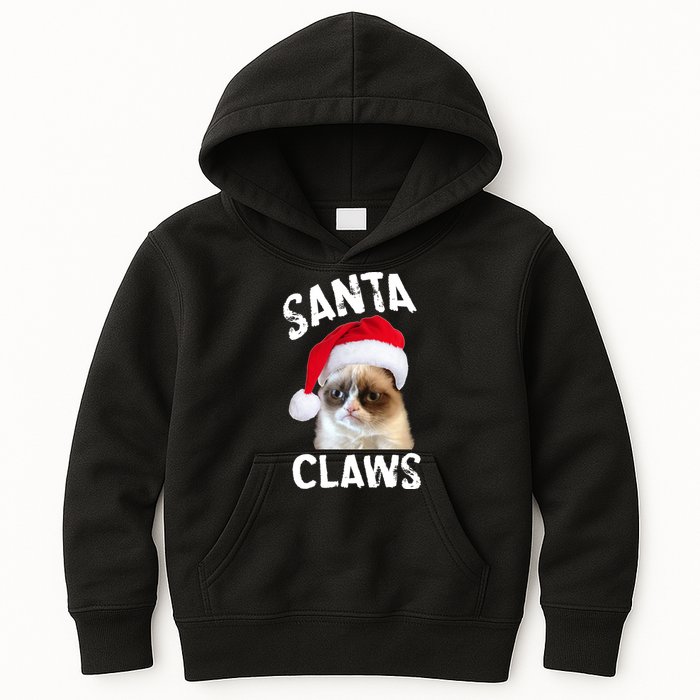 Santa Claws Kids Hoodie