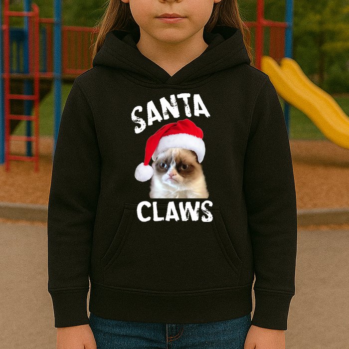 Santa Claws Kids Hoodie