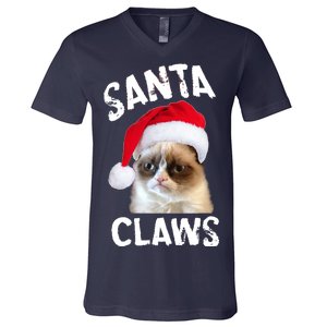 Santa Claws V-Neck T-Shirt