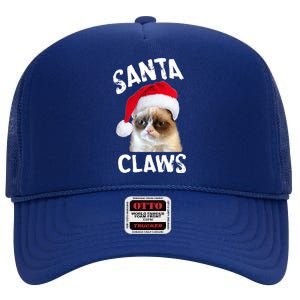 Santa Claws High Crown Mesh Back Trucker Hat