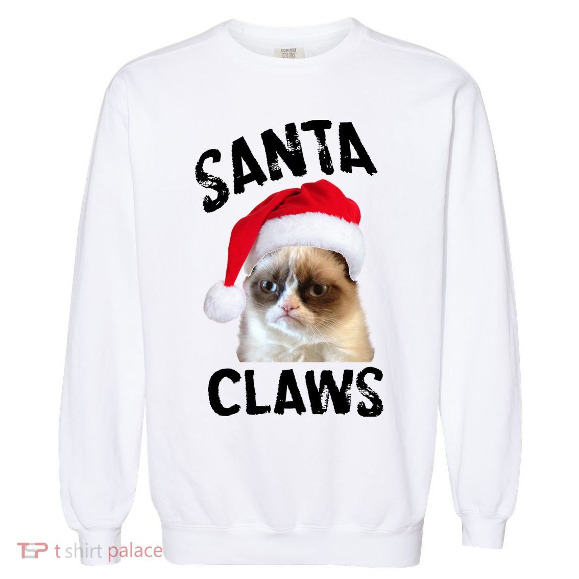 Santa Claws Garment-Dyed Sweatshirt