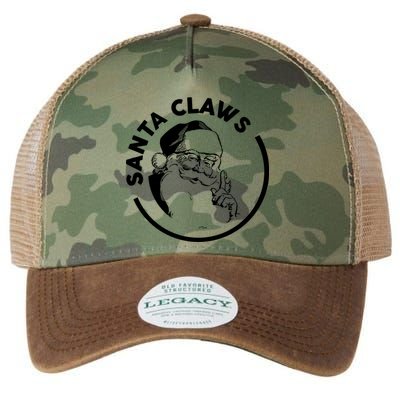 Santa Claws Drinking Funny Christmas Legacy Tie Dye Trucker Hat