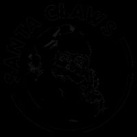 Santa Claws Drinking Funny Christmas Impact Tech Backpack