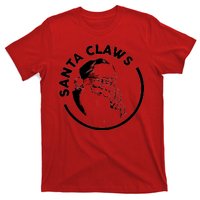 Santa Claws Drinking Funny Christmas T-Shirt