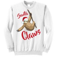 Santa Claws Sloth Christmas Sweatshirt