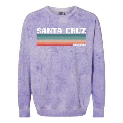 Santa Cruz California Colorblast Crewneck Sweatshirt