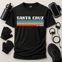 Santa Cruz California Cooling Performance Crew T-Shirt