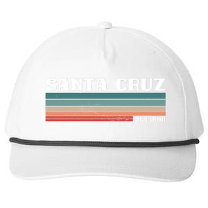 Santa Cruz California Snapback Five-Panel Rope Hat