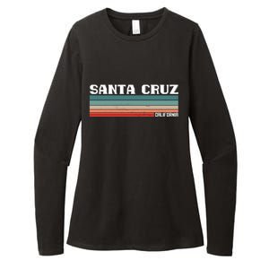 Santa Cruz California Womens CVC Long Sleeve Shirt