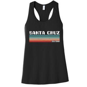 Santa Cruz California Women's Racerback Tank