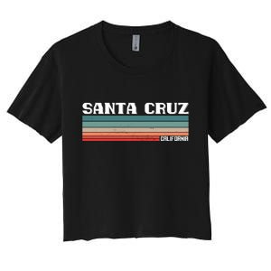 Santa Cruz California Women's Crop Top Tee