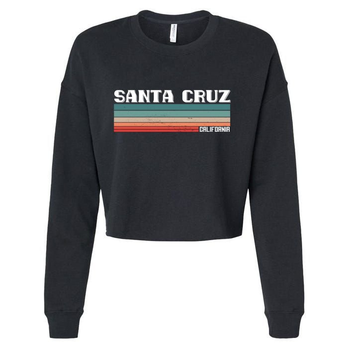 Santa Cruz California Cropped Pullover Crew