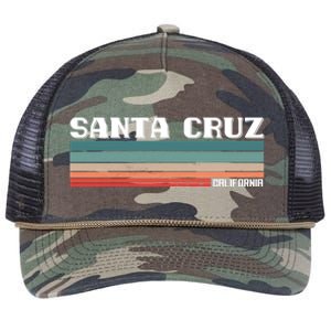 Santa Cruz California Retro Rope Trucker Hat Cap