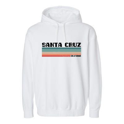 Santa Cruz California Garment-Dyed Fleece Hoodie