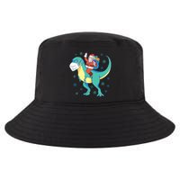 Santa Dinosaur Pandemic Cool Comfort Performance Bucket Hat