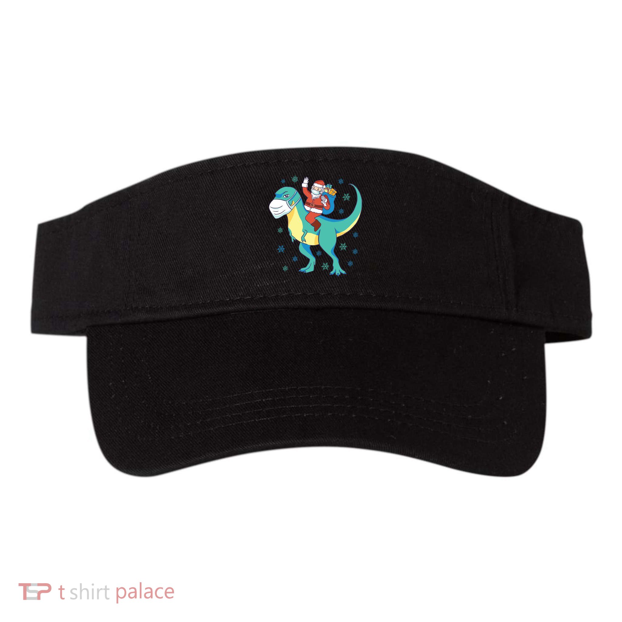 Santa Dinosaur Pandemic Visor