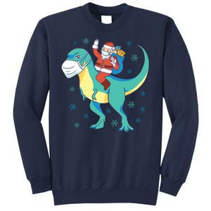 Santa Dinosaur Pandemic Sweatshirt