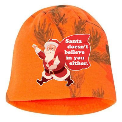 Santa Doesn't Believe In You Either Kati - Camo Knit Beanie