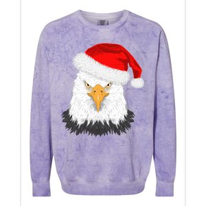 Santa Eagle Colorblast Crewneck Sweatshirt