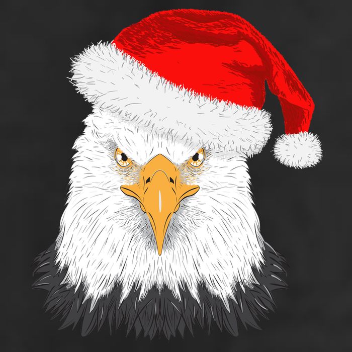 Santa Eagle Cool Comfort Performance Bucket Hat
