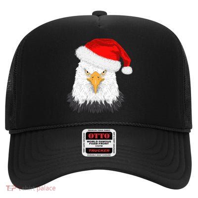 Santa Eagle High Crown Mesh Back Trucker Hat