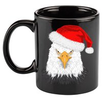 Santa Eagle 11oz C Handle Ceramic Mug