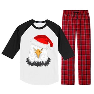 Santa Eagle Raglan Sleeve Pajama Set