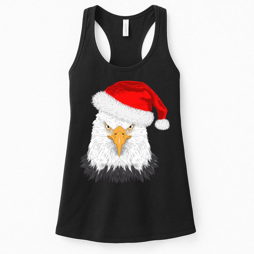 Santa Eagle Womens Tank Top