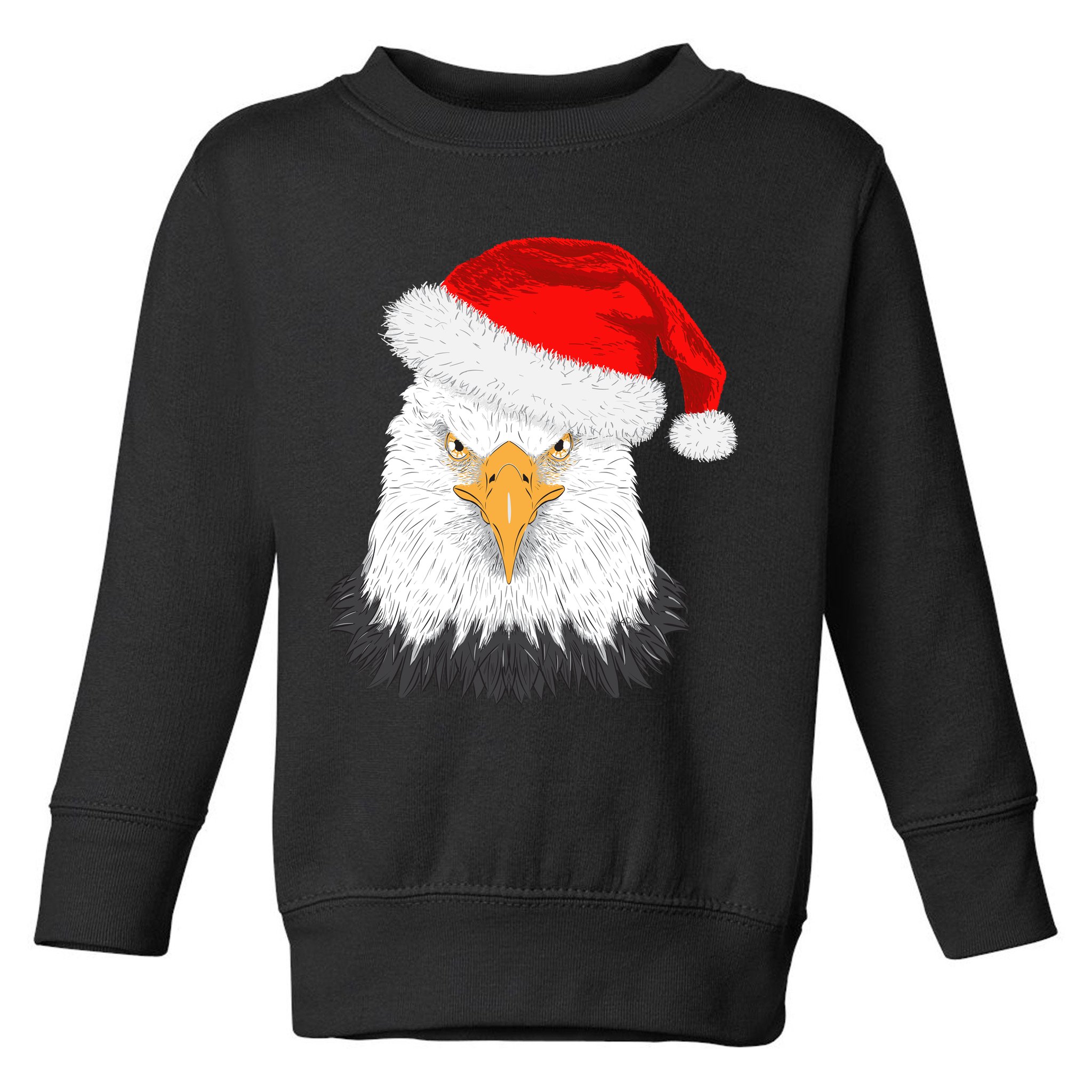 Santa Eagle Toddler Sweatshirt