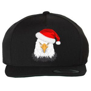 Santa Eagle Wool Snapback Cap