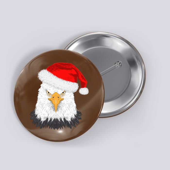 Santa Eagle Button