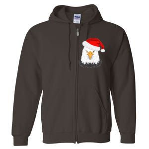 Santa Eagle Full Zip Hoodie