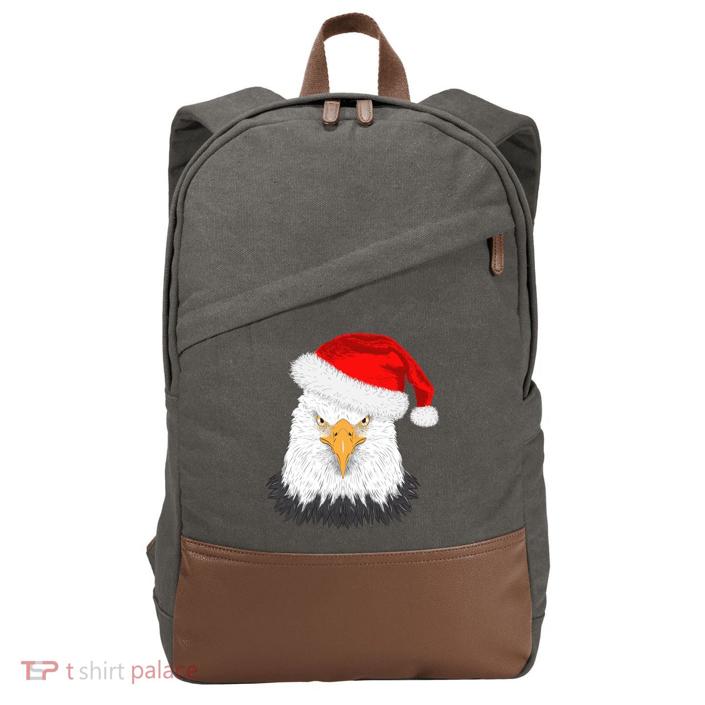 Santa Eagle Cotton Canvas Backpack