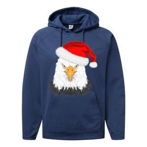 Santa Eagle Performance Fleece Hoodie